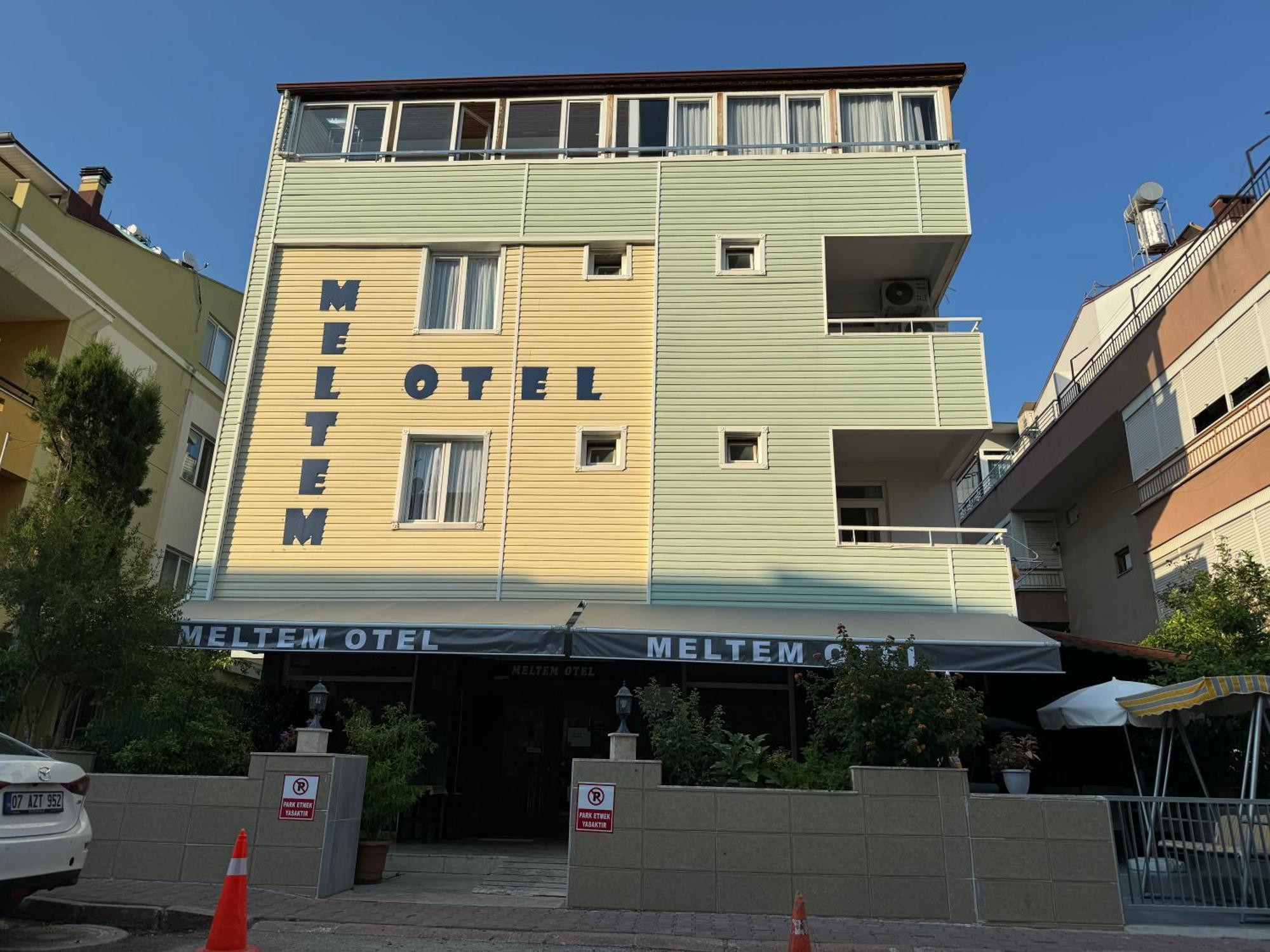 Meltem Otel อันตัลยา ภายนอก รูปภาพ